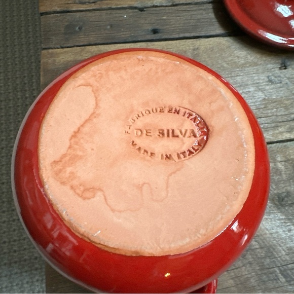 De Silva Pot Red - Picture 5 of 7